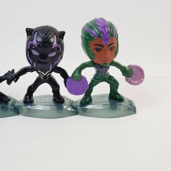 MARVEL STUDIOS BLACK PANTHER WAKANDA FOREVER McDonald's Happy Meal toy bundle - Picture 4 of 6